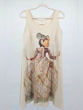 Cotélac x Raphaëlle Cavalli Archive Art Dress Size T2 (Medium) 191 J8, EUC